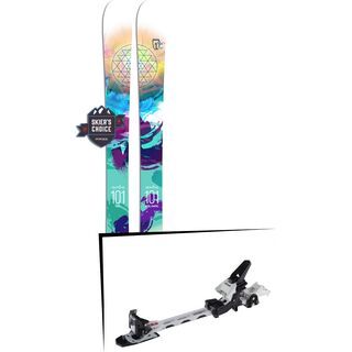 Set: Icelantic Maiden 101 2018 + Hagan Z02