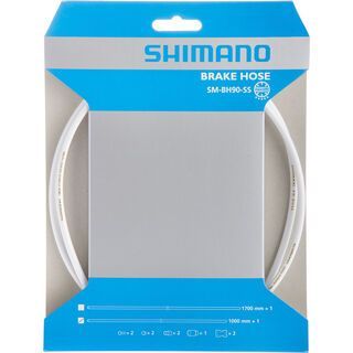 Shimano SM-BH90-SS - 100 cm, weiß - Bremsleitung