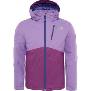 The North Face Youth Snowquest Plus Jacket, bellflower purple - Skijacke