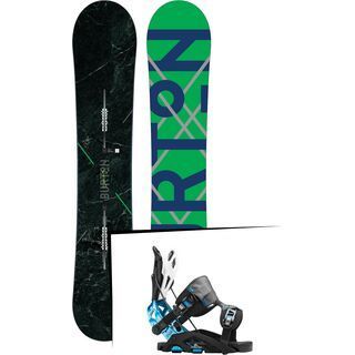 Set: Burton Custom X Flying V 2017 + Flow Fuse-GT (1513133S)