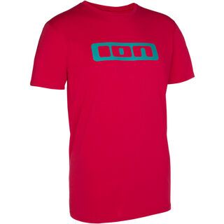 ION Tee SS Logo, crimson red - T-Shirt
