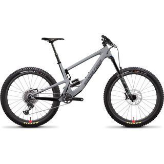 Santa Cruz Bronson CC X01+ Reserve 2019, grey/silver - Mountainbike