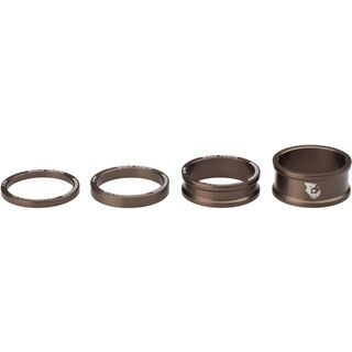 Wolf Tooth Precision Headset Spacers - 3/5/10/15 mm Kit espresso