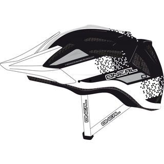 ONeal Q Fidlock Helmet, white/black - Fahrradhelm