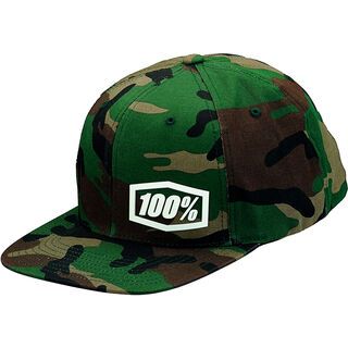 100% Machine LYP Fit Snapback Hat camo