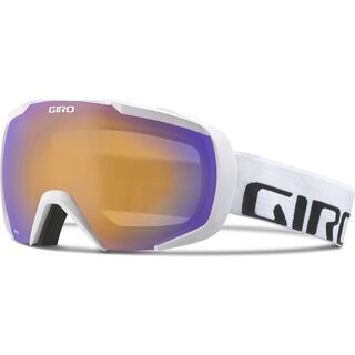 Giro Onset, white wordmark/persimmon boost - Skibrille