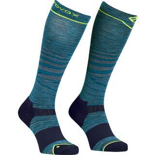 Ortovox Ski Tour LT Comp Long Socks M petrol blue blend
