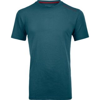 Ortovox 150 Cool Big Logo T-Shirt M, mid aqua - Funktionsshirt