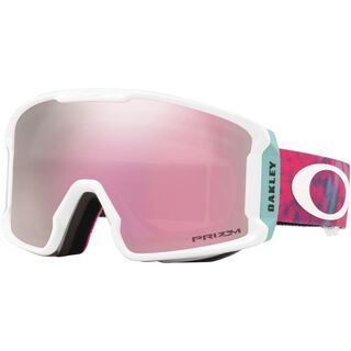 Oakley Line Miner XM Prizm, tranquil flurry arctic surf/Lens: prizm hi pink iridium - Skibrille