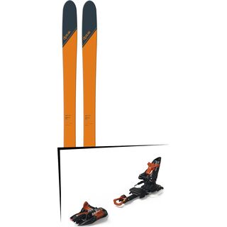 Set: DPS Skis Wailer 99 Tour1 2018 + Marker Kingpin 10 black/copper