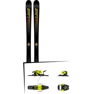 Set: Line Honey Badger 2018 + Salomon Warden 11 yellow/black