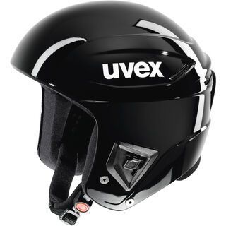 uvex race +, all black - Skihelm