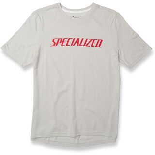 Specialized T-Shirt, stone grey/flo red