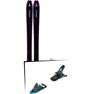 Set: Atomic Backland 85 W + Hybrid Skin 85 2019 + Salomon S/Lab Shift MNC blue/black