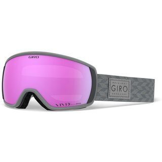 Giro Facet, titanium/Lens: vivid pink - Skibrille