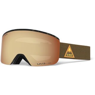 Giro Axis inkl. WS, rust arrow mtn/Lens: vivid copper - Skibrille