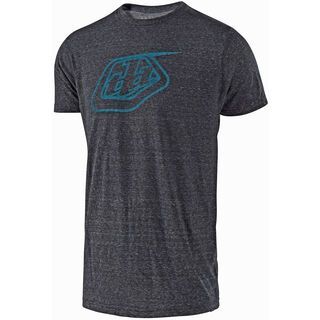 TroyLee Designs Logo Tee, onyx/blue - T-Shirt