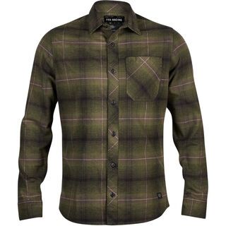 Fox Source Flannel olive green