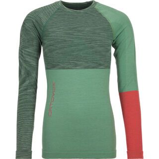 Ortovox 230 Merino Competition Long Sleeve W, green isar blend - Unterhemd