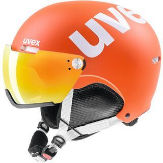 uvex hlmt 500 visor, orange mat - Skihelm