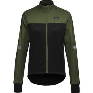 Gore Wear Phantom Jacke Damen black/utility green