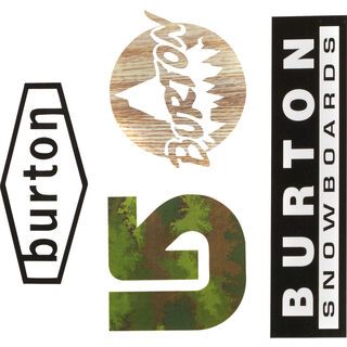 Burton Throwback Sticker - Aufkleber
