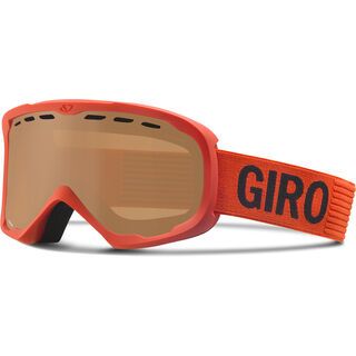 Giro Focus, glowing red monotone/amber rose - Skibrille