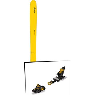 DPS Skis Set: Wailer 112 RP2 Hybrid 2016 + Marker Kingpin 13