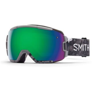 Smith Vice, cement bleached/green sol-x mirror - Skibrille
