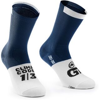 Assos GT Socks C2 stone blue