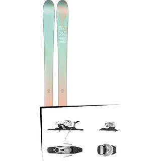 Set: Line Soulmate 86 2018 + Salomon Warden 11 silver/white