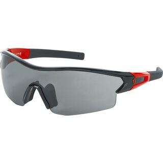 Scott Leap + Spare Lens, black glossy/orange grey - Sportbrille
