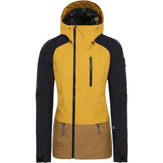 The North Face Womens Superlu Jacket, golden/black/khaki - Skijacke