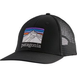 Patagonia Line Logo Ridge LoPro Trucker Hat black