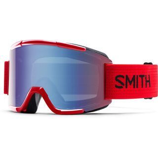 Smith Squad + Spare Lens, fire/blue sensor mirror - Skibrille