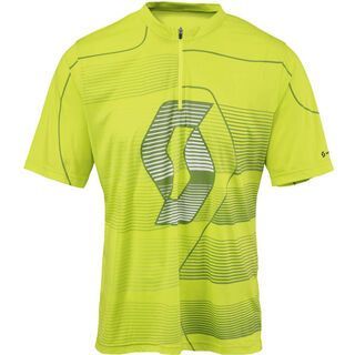 Scott Shirt Path ICN s/sl, lime green - Radtrikot