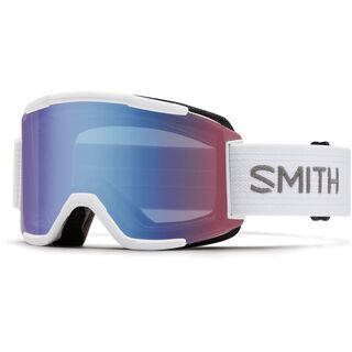 Smith Squad inkl. Wechselscheibe, white/Lens: blue sensor mirror - Skibrille
