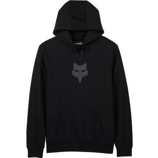 Fox Fox Head Pullover Hoodie black/black