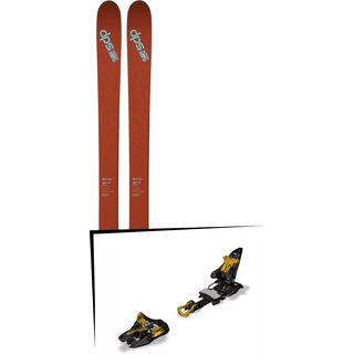 DPS Skis Set: Wailer 105 Pure3 2016 + Marker Kingpin 10