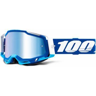 100% Racecraft 2 Goggle - Mirror Blue blue