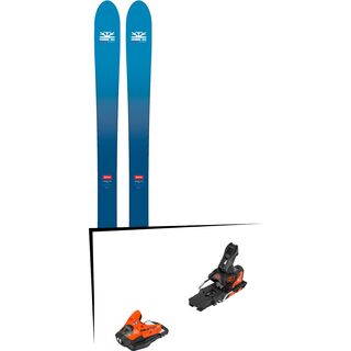 Set: DPS Skis Wailer F106 Foundation 2018 + Salomon STH2 WTR 13 orange/black