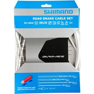 Shimano Bremszug-Set Dura-Ace Polymer beschichtet weiß