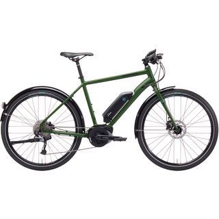 Kona Dew-E 2019, green w/ forest & seafoam - E-Bike