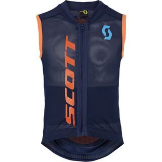 Scott Actifit Junior Vest Protector, black orange print - Protektorenweste