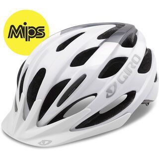 Giro Raze MIPS, white silver - Fahrradhelm