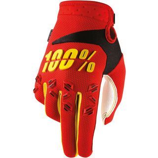 100% Airmatic Youth, red - Fahrradhandschuhe
