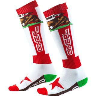 ONeal Pro MX Sock California red/white/brown