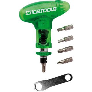 Icetools Cool Tool, clear green - Multitool