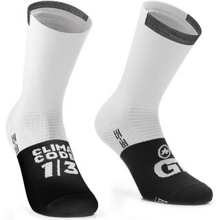 Assos GT Socks C2 holy white