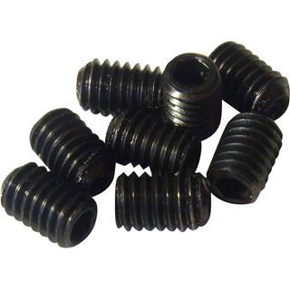 NC-17 Pedal Pins M4x 6mm, 8 Stück, black